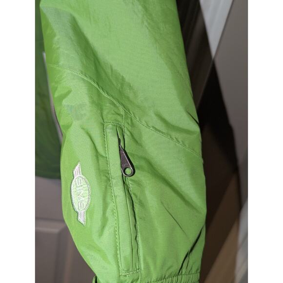 Sims Ski Coat Adult Large Green Full Zip Hooded Coat Midweight Mens Snowboard - Picture 7 of 13